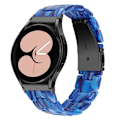 Miniatyrbillede 2 af 2: Samsung Galaxy Watch 5 / 5 Pro urrem i resin-stil - Morgenblå Blue
