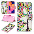 Pikkukuva 1 / 2: Wonderland Samsung Galaxy A10 kotelot - Farvet Træ Multicolor
