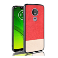 Pikkukuva 1 / 2: Motorola Moto G7 Play kaksivärinen yhdistelmäkotelo - Punainen Red