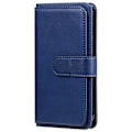 Pikkukuva 1 / 2: 10-slot Lompakko Suojakotelo For Samsung Galaxy S22 Plus - Tummansininen Blue