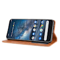 Miniatyrbillede 2 af 2: Bofink Vintage Nokia 8.3 5G Læder Etui - Brun Blue