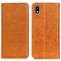 Miniatyrbillede 1 af 2: Sony Xperia Ace III flip etui i ægte læder med pung – Brun Brown