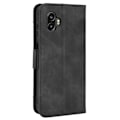 Pikkukuva 2 / 2: Samsung Galaxy Xcover 6 Pro moderni nahkainen lompakkokotelo - Musta Black