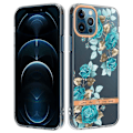 Pikkukuva 1 / 2: Erittäin ohut ja kestävä pehmeä kansi iPhone 12 Pro Max -puhelimelle - Sininen Ruusu Blue