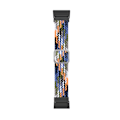 Miniatyrbillede 2 af 2: Xiaomi Redmi Watch nylon elastisk urrem - Denim Farve Multicolor