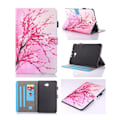Miniatyrbillede 1 af 2: Samsung Galaxy Tab A 10.1 (2016) læder-etui - Flotte blomster Pink