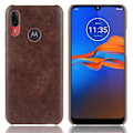 Miniatyrbild 1 av 2: Prestige Motorola Moto E6 Plus skal - Brun Brun