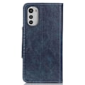 Miniatyrbillede 2 af 2: Alpha Motorola Moto E32 læder flip etui - Blå Blue
