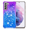 Pikkukuva 1 / 2: Princess Samsung Galaxy S21 FE Suojakuori - Violetti / Taivaansininen Multicolor