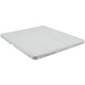 Miniatyrbillede 2 af 2: iPad Pro 12.9 (2018) / (2020) / (2021) / (2022) Drop Resistant Tri-fold stander etui Vegansk Læder and Flexible and Acrylic Tablet Slim Case stødsikke Silver grey