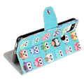 Miniatyrbillede 2 af 2: Wonderland Xiaomi Redmi 9C Flip etui - Søde ugler Blue