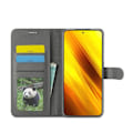 Pikkukuva 2 / 2: LC.Imeeke Xiaomi Poco X3 / X3 Nfc Läppäkotelo - Harmaa Silver grey