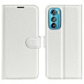 Miniatyrbillede 1 af 2: Klassisk Motorola Edge 30 flip etui - Hvid White