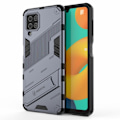 Miniatyrbillede 1 af 2: Stødsikkert hybridcover til Samsung Galaxy M32 - Sølv/Grå Silver grey