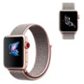 Miniatyrbild 1 av 2: Apple Watch Series 5 40mm solid color nylon klockarmband - mörkrosa Rosa