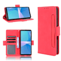 Miniatyrbillede 2 af 2: Modern-styled Læder Pung Etui til Sony Xperia 10 Iii - Rød Red