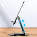 Miniatyrbillede 4 af 6: Universalbeslag til telefon og tablet i aluminiumslegering - Sort Black