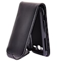 Miniatyrbillede 2 af 2: Business Læder Flip Etui til HTC Wildfire G8 (Sort) Black