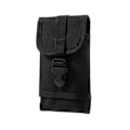 Pikkukuva 1 / 2: Military Molle 1000D Nailon Pussi Älypuhelimille Ulkokäyttöön - Musta Black