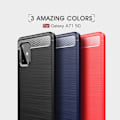 Miniatyrbillede 2 af 2: Carbon Flex cover - Samsung Galaxy A71 5G - Sort Black