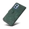 Pikkukuva 5 / 6: Teksturoitu nahkakotelo hihnalla Motorola Moto E22 - Vihreä Green