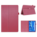 Pikkukuva 1 / 2: Lenovo Tab M10 HD Gen 2 litchi tekstuuri nahkakotelo - Ruusu Pink