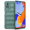 Miniatyrbild 1 av 6: Mjukt greppformat Xiaomi Redmi Note 11 Pro 5G / Xiaomi Redmi Note 11 Pro skal - Grön Grön