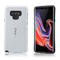 Miniatyrbillede 1 af 2: IFACE MALL Samsung Galaxy Note9 beskyttelsesetui i kombimaterialer - Hvid White