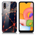 Pikkukuva 1 / 2: Fantasy Samsung Galaxy A01 kuoret - Kolmio Multicolor