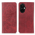 Pikkukuva 1 / 2: Lompakko-style Aitoa Nahkaa Läppäkotelo For OnePlus Nord CE 3 - Punainen Red