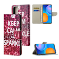 Pikkukuva 2 / 2: Wonderland Samsung Galaxy S21 Flip Case - Keep Calm and Sparkle (Pysy rauhallisena ja säihkyä) Red