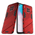 Pikkukuva 1 / 2: Shockproof Hybrid Suojakuori With A Modern Touch For Honor 50 Lite / Huawei Nova 8i - Punainen Red