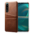Miniatyrbillede 1 af 2: Dual Card case Sony Xperia 5 III - Brun Brown
