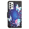 Pikkukuva 2 / 2: Wonderland Samsung Galaxy A53 5G Läppäkotelo - Perhonen Multicolor