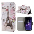 Miniatyrbild 1 av 2: Samsung Galaxy S9 Plus Fodal med ett exotiskt motiv - Eiffel torn multifärg