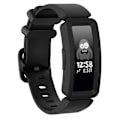 Pikkukuva 1 / 2: Fitbit Inspire / Inspire HR silikoninen kellonauha - Musta Black