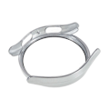 Miniatyrbild 3 av 6: Samsung Galaxy Watch 5 (40mm) watch cover with tempered glass - Silver Silvergrå