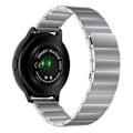 Miniatyrbild 1 av 2: 20 mm universellt klockarmband i rostfritt stål - Silver Silvergrå