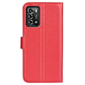 Pikkukuva 2 / 2: Classic ZTE Blade A72 Läppäkotelo - Punainen Red