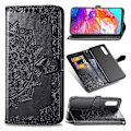 Miniatyrbillede 1 af 2: Mandala Samsung Galaxy A70 Flip etui - Sort Black