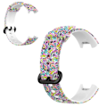 Pikkukuva 1 / 2: Xiaomi Mi Watch Lite / Redmi Watch värikäs kuvioinen silikoninen kellonauha - Mask Multicolor