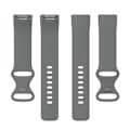 Miniatyrbild 5 av 6: Fitbit Charge 5 enkelt klockarmband i silikon - Grå Silvergrå