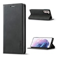 Miniatyrbillede 1 af 2: Lc.imeeke Samsung Galaxy S21 FE Flip Etui - Sort Black
