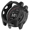 Miniatyrbild 1 av 2: Garmin Enduro 2 / Tactix 7 klockskydd med urtavla - Svart Svart