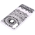 Miniatyrbillede 2 af 2: Deco Samsung Galaxy A40 cover - Sort Blomst Black