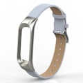 Miniatyrbild 1 av 2: Xiaomi Mi Smart Band 4 klockarmband i äkta läder - Vit Vit