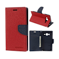 Miniatyrbillede 1 af 2: Mercury Goospery læder-etui til Samsung Galaxy J3 (2016) - Rød Red