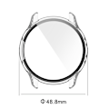 Miniatyrbild 2 av 2: Garmin Forerunner 955 skyddsfodral med härdat glas - Bläckblått Blå