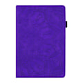 Miniatyrbillede 2 af 2: Lenovo Tab M10 Plus (Gen 3) læderetui med blomstermønster - Lilla Purple