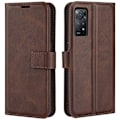 Pikkukuva 1 / 2: Xiaomi Redmi Note 11S 5G / Xiaomi Redmi Note 11 Pro nahkainen lompakokkotelo - Ruskea Brown